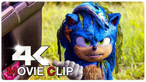 Fluffy Sonic Scene Sonic The Hedgehog New 2020 Movie Clip 4k Youtube