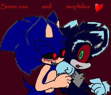 Sonic.exe and Mephiles by 1234sonic on DeviantArt