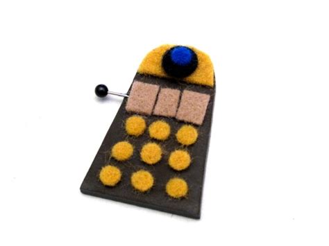 Geek Crafts Mini Dalek Brooch Tutorial Favecrafts
