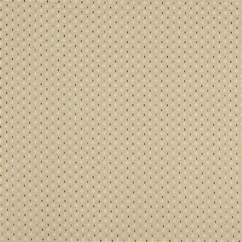 Beige And Brown Small Scale Diamonds Upholstery Jacquard Fabric By The Yard