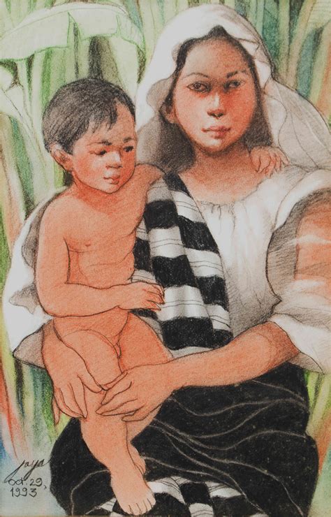 Jose Joya 19311996 Mother And Child