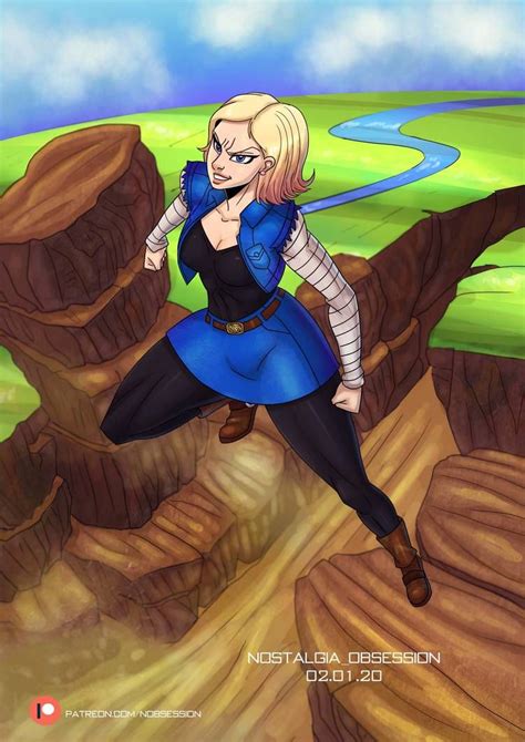 Android 18 By RealDoneUniverse On DeviantArt Android 18 Chica Anime