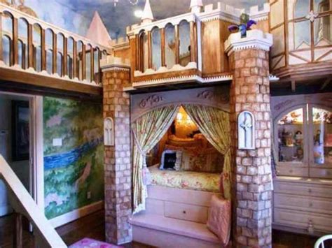 A Fairy Tale Bedroom For A Lucky Little Girl Fairytale Bedroom