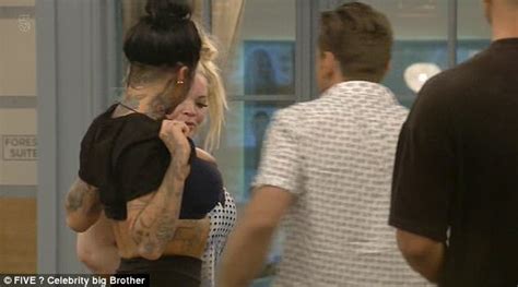 Cbbs Jemma Lucy And Trisha Paytas Flash Their Assets Daily Mail Online