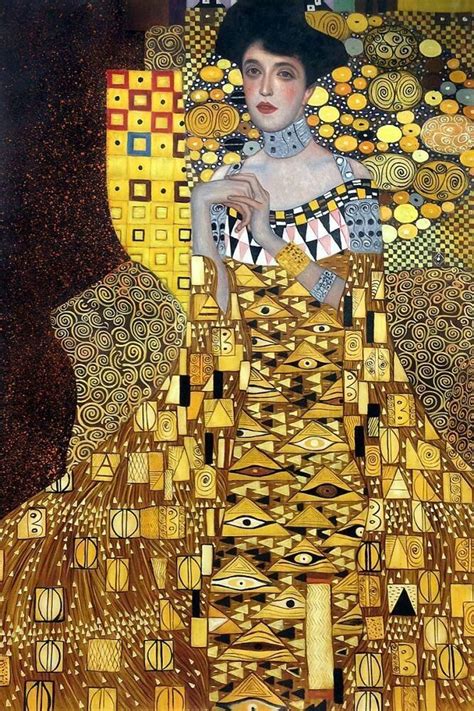 Ritratto Di Adele Bloch Bauer Klimt Art Gustav Klimt Art