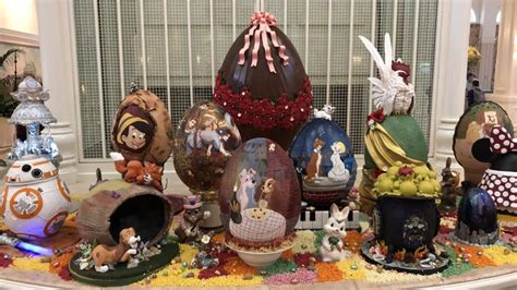 Photos 2019 Easter Egg Display At Disneys Grand Floridian Resort