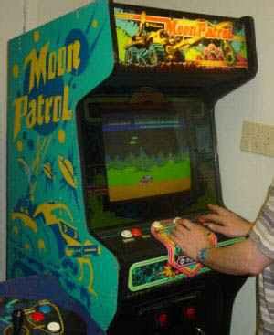When painting your cabinet do not use latex based paint. Moon Patrol Arcade Video Game of 1982 by Williams at www ...