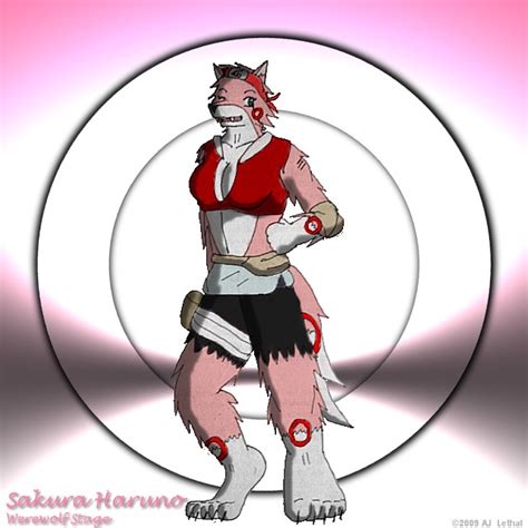Sakura Werewolf V2 By Aj Lethal On Deviantart