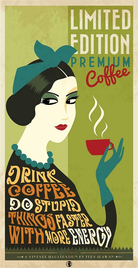 Vintage Coffee Poster On Behance