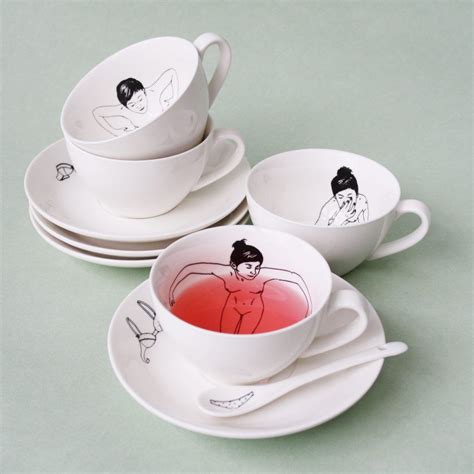 Undressed Tea Set Designed By Esther Horchner Het Paradijs Ceramic