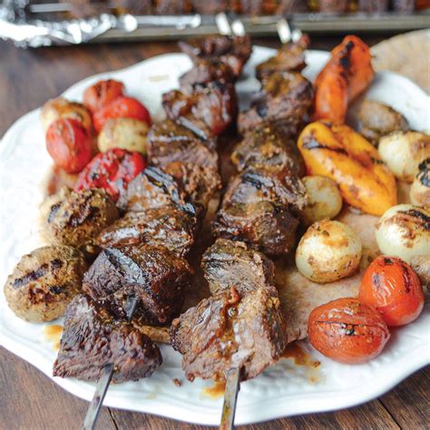 Shish Kabob Middle Eastern Steak Kebab Recipe Amiras Pantry