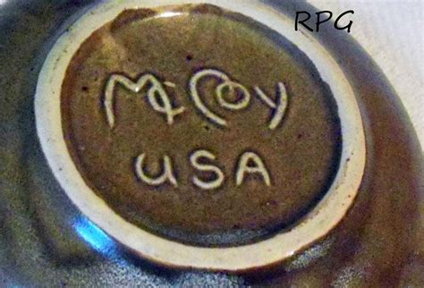 Pottery marks and signatures, Nelson Mccoy Pottery