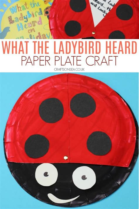 What The Ladybird Heard On Holiday Paper Plate Craft Paper Plate