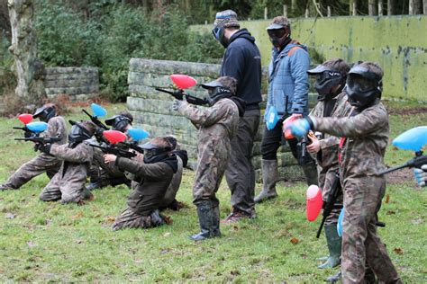 Paintball Parties For Children Herefordshire Oaker Wood