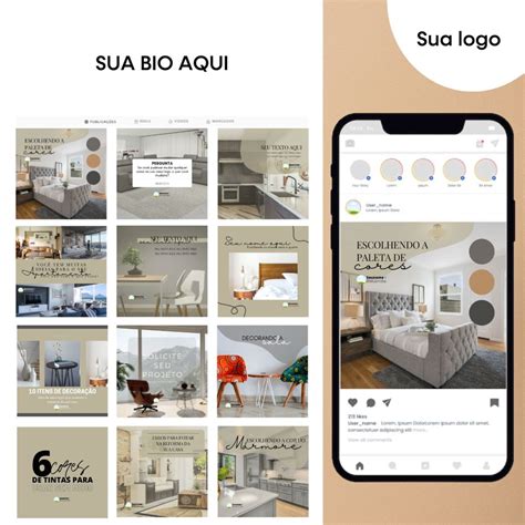 Template Para Design De Interiores Canva Elo