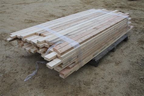 Pallet Lot Of 2x4 Lumber Most Are 8ft And 9ft Long Spencer Sales