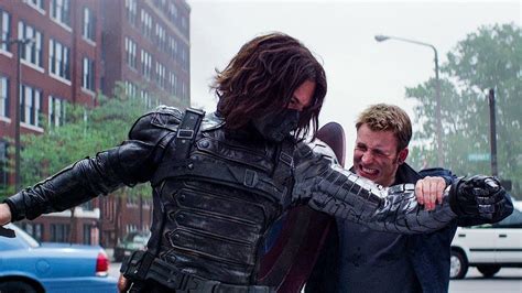 Highway Fight Scene Captain America The Winter Soldier Youtube