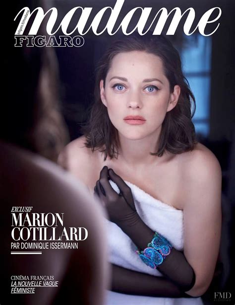 Cover Of Madame Figaro France With Marion Cotillard May 2017 Id42708