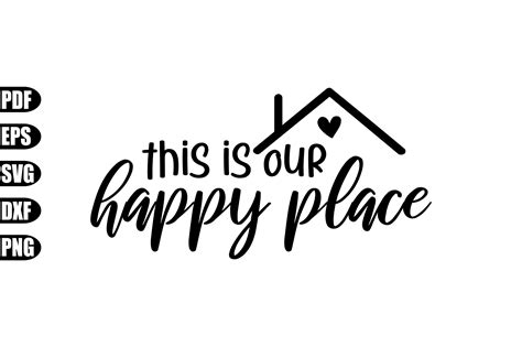 This Is Our Happy Place Svg Graphic By Creativekhadiza124 · Creative
