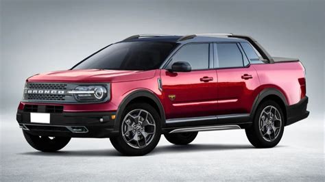Suv será opção descolada ao ecosport. Ford Bronco Sport Pick-Up: Renders anticipan a la Maverick ...