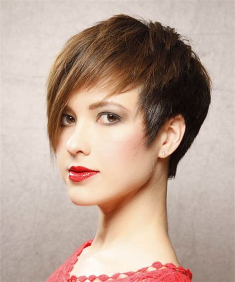 Short And Wispy Asymmetrical Haircut Thehairstyler