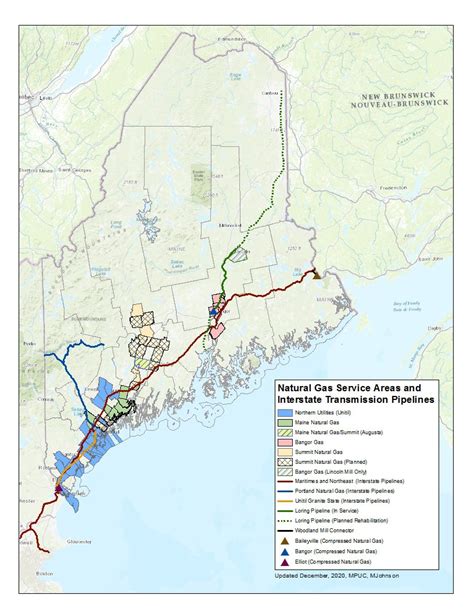 Natural Gas Pipeline Area Map The Maine Monitor