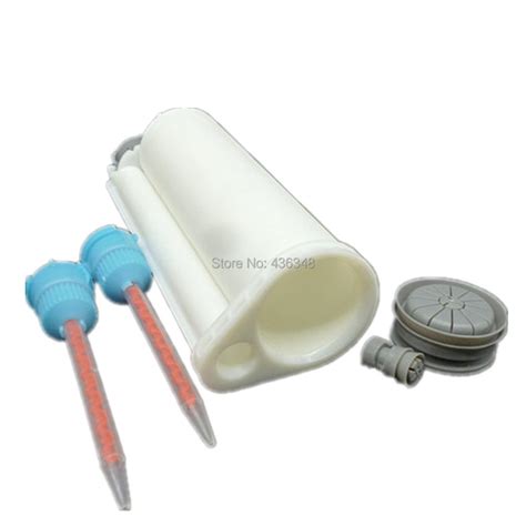 50ml Ab Glue Cartridge Manual Dispense Gun Cartridge Tube Disposable