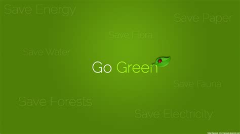Free Download Go Green Wallpapers 1920x1080 For Your Desktop Mobile