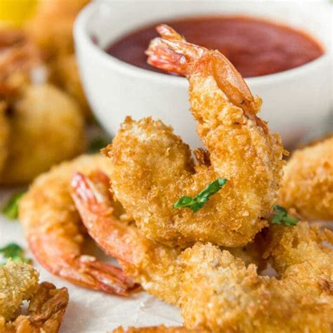 Classic Fried Shrimp Recipe Light Crispy And Crunchy