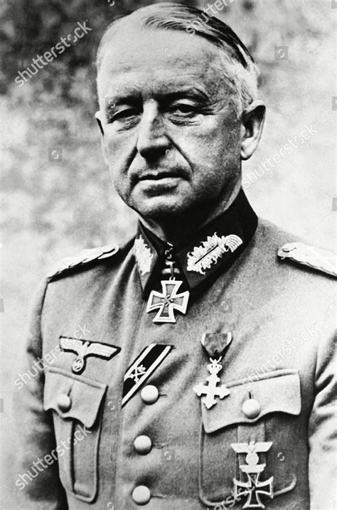 German Field Marshal Erich Von Manstein Editorial Stock Photo Stock
