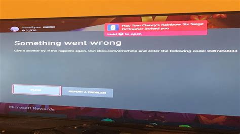 3 Ways To Fix Xbox Error Code 0x87e50033 Something Went Wrong Youtube