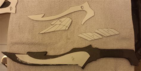 Cosplay Savant Creating A Dagger With Eva Foam And Worbla