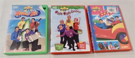 The Wiggles Dvd Lot Toot Toot Wiggly Wiggly Christmas Wiggle Bay