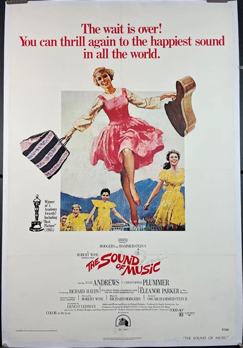 Prints 1965 The Sound Of Music Classic Movie Postermovie Posterposter