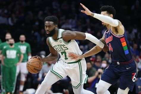 Sixers Celtics Bestworst No Answers For Jaylen Brown Horrid Shooting And More