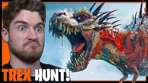 Hunting Mutated T Rex Second Extinction Gameplay Youtube