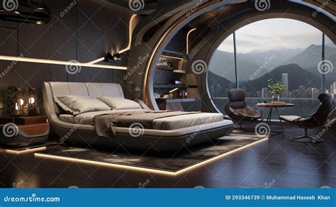 Create a High-tech Luxury Bedroom with Smart Home Features, Such As