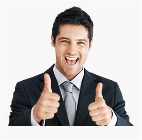 People Clipart Person Thumbs Up Transparent Background Happy Man Png