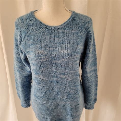 Sky Blue Sweater Etsy