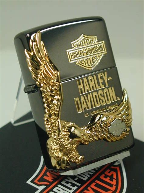 Rare harley davidson zippo 2005 made lighter from japan. Zippo Harley Davidson-Side Eagle HDP-14 Japan limited ...
