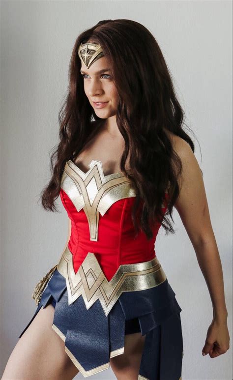 Wonder Woman Cosplay Superhero Costume Custom Made Etsy Wonder Woman Cosplay Wonder Woman