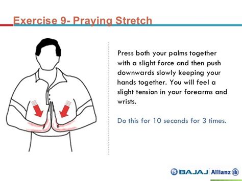 Praying Stretch I Have An Entrapped Ulnar Nerve This Exercise Helps