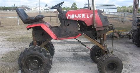 Custom Lift Kit Lifted Lawn Mowers Pinterest Trucks Jacked Up