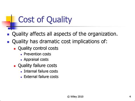 Total Quality Management Chapter 4 Online Presentation
