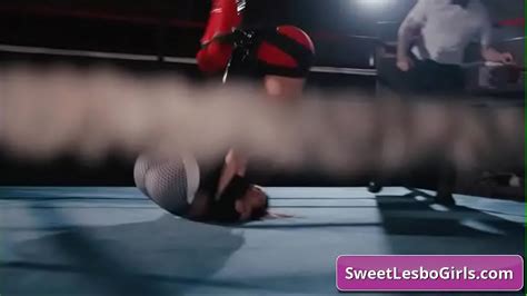 Sexy Lesbo Sluts Ariel X Sinn Sage Fight Hardcore Style In The Wrestling Ring And Get Horny Xxx