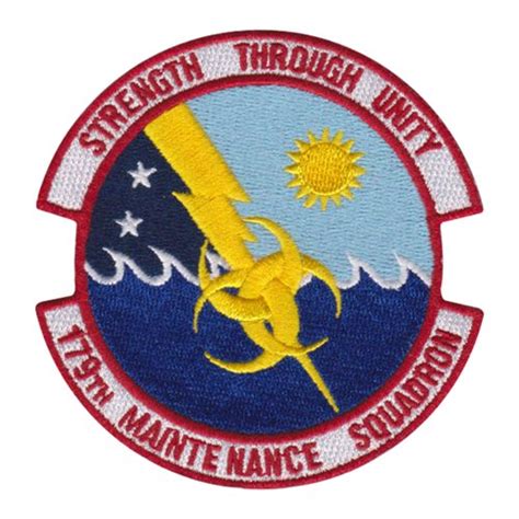 179 Mxs Custom Patches 179th Maintenance Squadron Patch
