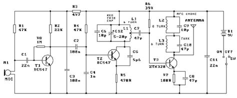 Simple Fm Radio Transmitter Circuit Diagram Wiring Diagram