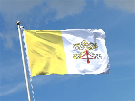 Vatikan Flagge Kaufen 90 X 150 Cm Flaggenplatz Online Shop