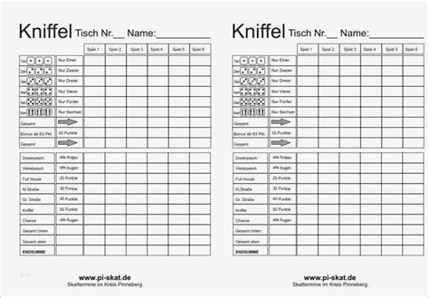 Kniffelblock zum ausdrucken pdf free bltlly.com/110que. Kniffel Vorlage Din A4 Pdf Erstaunlich Kniffel Spiel In ...
