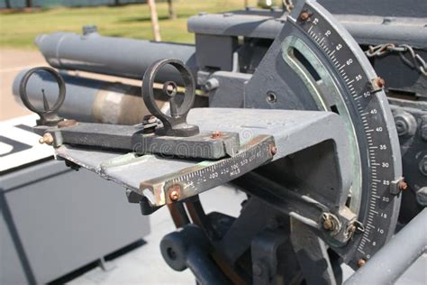 Sight For The 81mm Mortar Weapon Stock Image Image Of Sight Navy